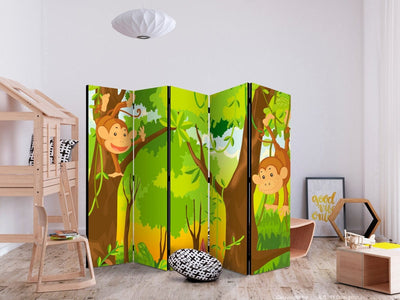 Aizslietnis Džungļi - pērtiķi II 225x172 cm ART