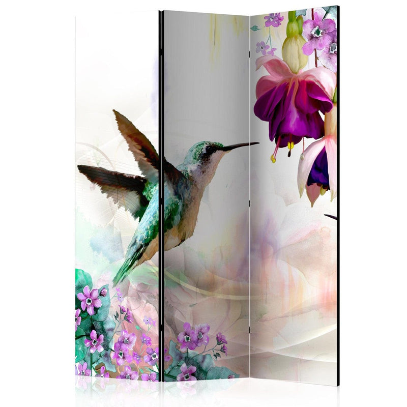Aizslietnis Kolibri un ziedi 135x172 cm ART