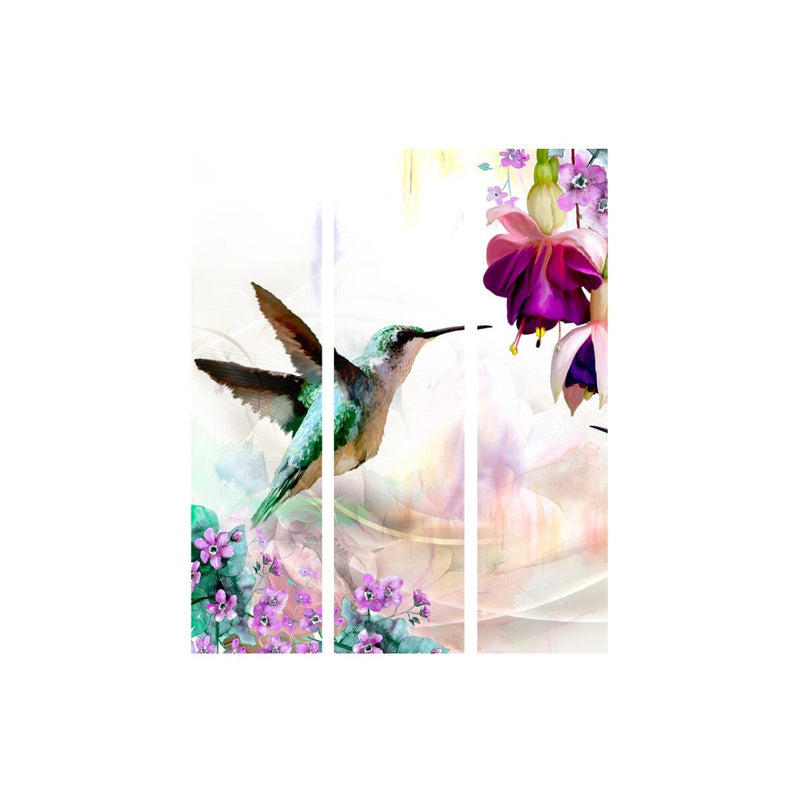 Aizslietnis Kolibri un ziedi 135x172 cm ART