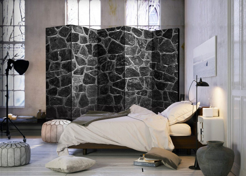 Aizslietnis Melnie akmeņi II 225x172 cm ART