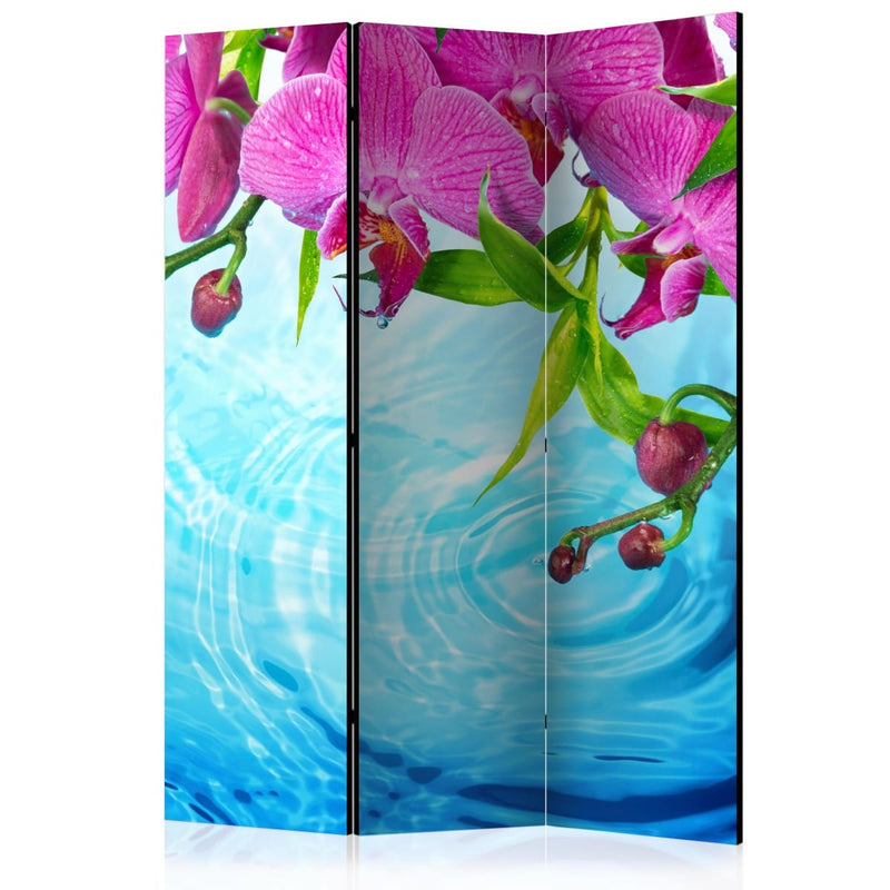Aizslietnis Orhidejas virs ūdens 135x172 cm ART