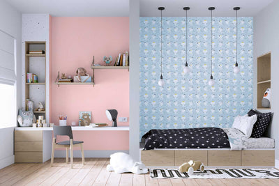 Bērnu istabas tapetes ar kaķu motīvu - pelēkā krāsā 1350577 Bez PVC AS Creation