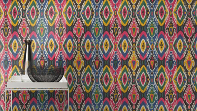 Daudzkrāsainas tapetes ar etno ornamentu 2106665 RASCH