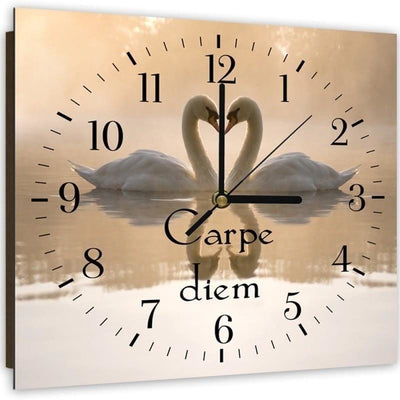 Dekoratīvais sienas pulkstenis Carpe diem (otra versija) Home Trends