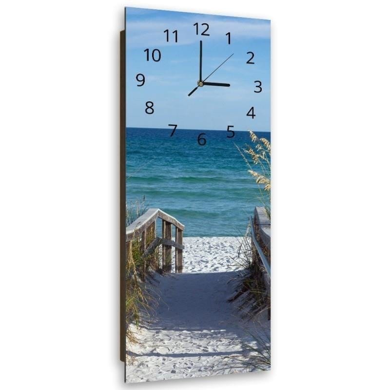 Dekoratīvais sienas pulkstenis Ceļš uz pludmali Home Trends