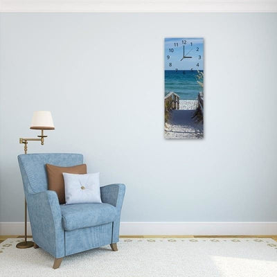 Dekoratīvais sienas pulkstenis Ceļš uz pludmali Home Trends