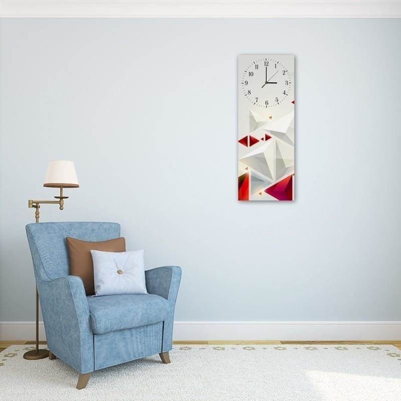 Dekoratīvais sienas pulkstenis Ģeometriskā abstrakcija Home Trends