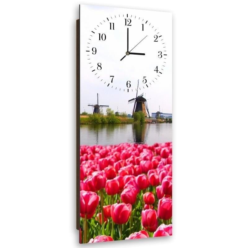 Dekoratīvais sienas pulkstenis Holandes ainava Home Trends