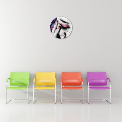 Dekoratīvais sienas pulkstenis Rozā grims Home Trends