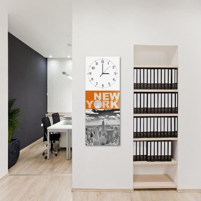 Dekoratīvais sienas pulkstenis Skats uz Ņujorku Home Trends