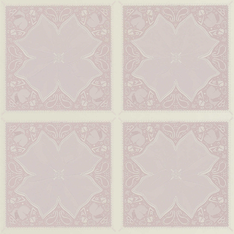 Dizaina tapetes Karl Lagerfeld rozā toņos, 1343126 AS Creation