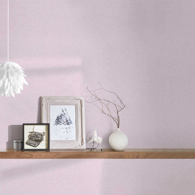 Flizelīna tapetes rozā krāsā, meitenēm un bērnu istabai Tapetenshop.lv