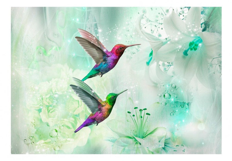 Fototapetes 107622 Krāsaini kolibri (zaļā) G-ART