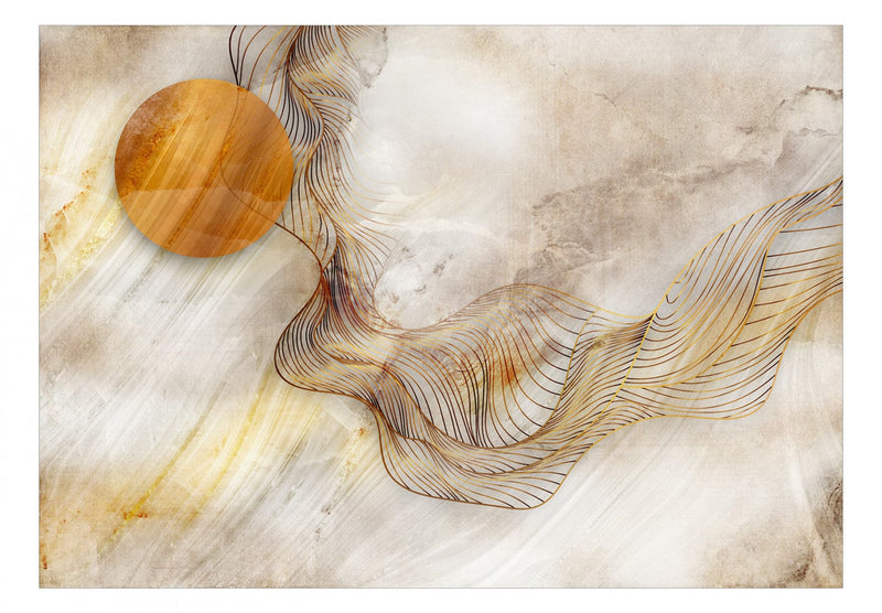 Fototapetes ar abstrakciju - Saules lente, 143469 G-ART