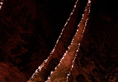 Fototapetes ar abstrakta rakstu - Krāsu vētra (brūnā krāsā), 143479 G-ART