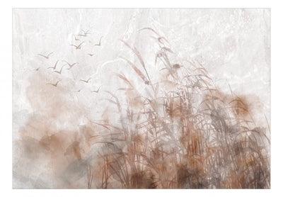 Fototapetes ar dabu akvareļu stilā - Putnu lidojums, 138178 G-ART