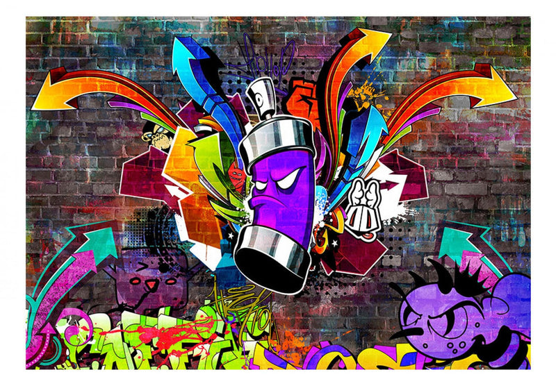 Fototapetes ar graffiti - Krāsains grafiti, 94782 G-ART