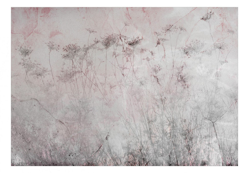 Fototapetes ar pļavas ziediem rozā toņos - Indijas vasara (rozā), 135053 G-ART
