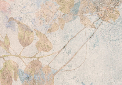 Fototapetes Kompozīcija ar magnolijām un pļavas ziediem (pirmais variants)