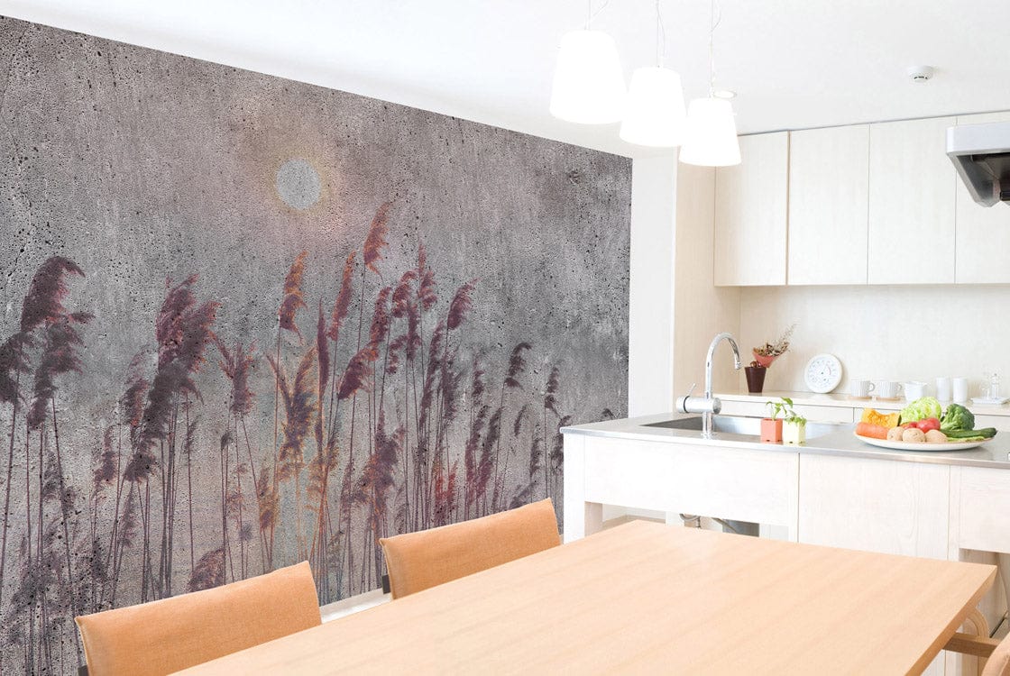 Flizelīna fototapetes ar niedrēm D-ART