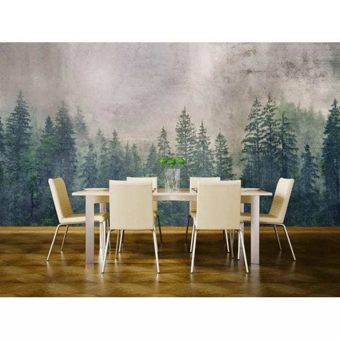 Fototapetes ar mežu vintāžas stilā, 375x250 cm D-ART