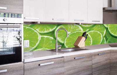 Fototapetes virtuvei ar lamināciju, pašlīmējošas plēve un flizelīns - Laims  (260x60 cm) Art4home
