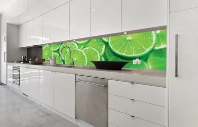 Fototapetes virtuvei ar lamināciju, pašlīmējošas plēve un flizelīns - Laims (350x60 cm) Art4home