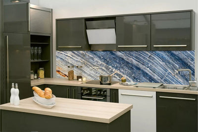 Fototapetes virtuvei ar lamināciju, pašlīmējošas plēve un flizelīns - Marmora faktūra (260x60 cm) Art4home