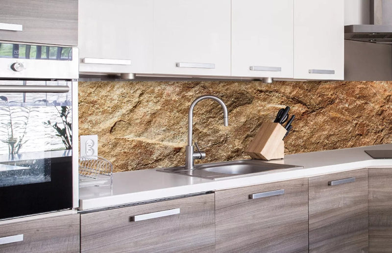 Fototapetes virtuvei ar lamināciju, pašlīmējošas plēve un flizelīns - Marmors  (260x60 cm) Art4home