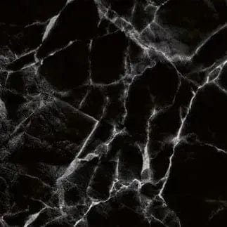 Fototapetes virtuvei ar lamināciju, pašlīmējošas plēve un flizelīns - Melns marmors (180x60 cm) Art4home