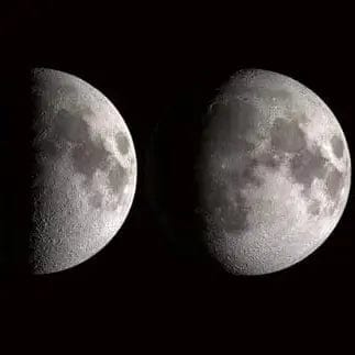 Fototapetes virtuvei ar lamināciju, pašlīmējošas plēve un flizelīns - Mēness fāzes (260x60 cm) Art4home