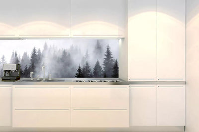 Fototapetes virtuvei ar lamināciju, pašlīmējošas plēve un flizelīns - Migla  (180x60 cm) Art4home