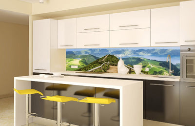 Fototapetes virtuvei ar lamināciju, pašlīmējošas plēve un flizelīns - Pastaigu ceļš  (260x60 cm) Art4home