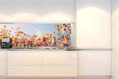 Fototapetes virtuvei ar lamināciju, pašlīmējošas plēve un flizelīns - Pavasara pļava (180x60 cm) Art4home