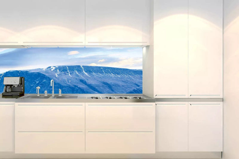 Fototapetes virtuvei ar lamināciju, pašlīmējošas plēve un flizelīns - Reikjavīka  (180x60 cm) Art4home