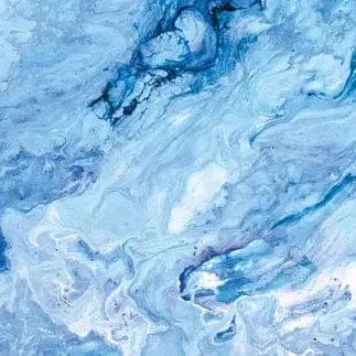 Pašlīmējošas fototapetes virtuvei - Zila abstrakcija (180x60 cm) Art4home