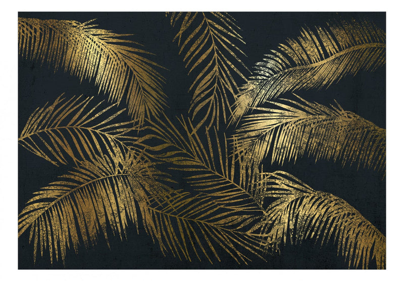 Fototapetes Zelta palmas - trešais variants G-ART