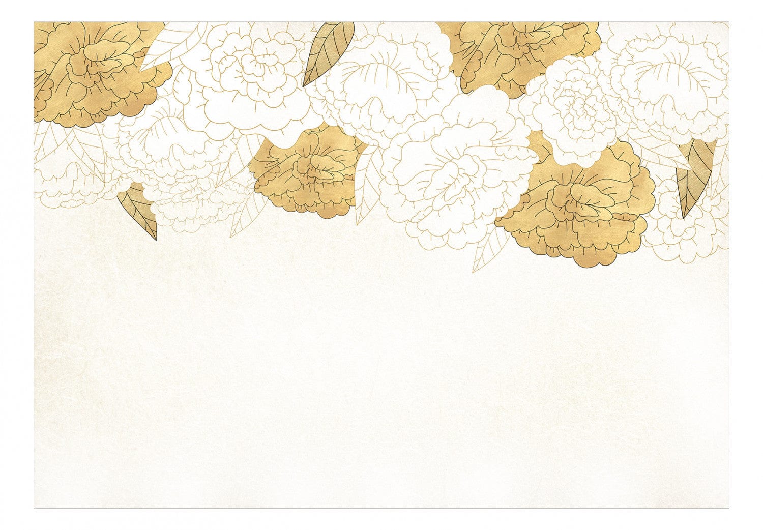 Fototapetes bērniem - Ziedošas peonijas (gaišos toņos) G-ART