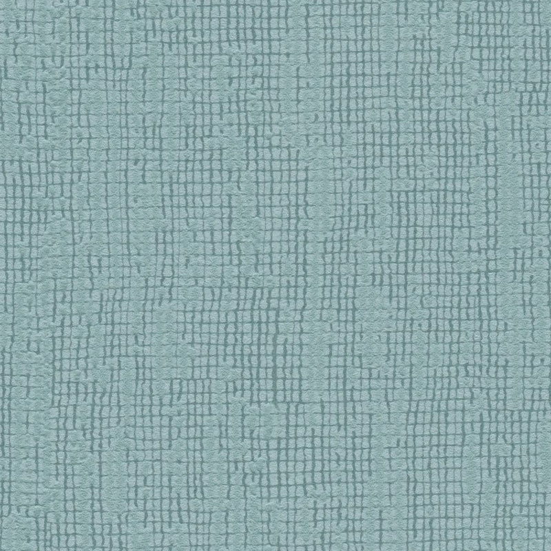 Gaiši zilas vienkrāsainas tapetes ar strukturētu rakstu, Scandi stils, 1361712 AS Creation