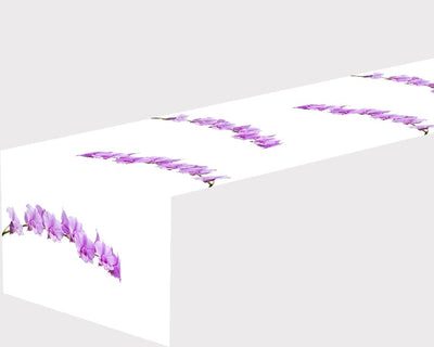 Galda celiņš Awesome Lilac Orchids Digital Textile