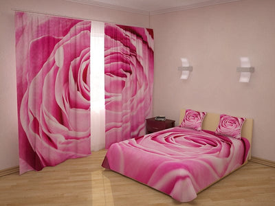 Gultas pārklājs Rozā roze Digital Textile