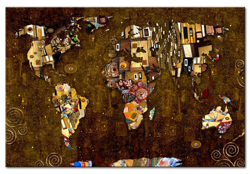 Gustav Klimt [Korķa tāfele] Tapetenshop.lv