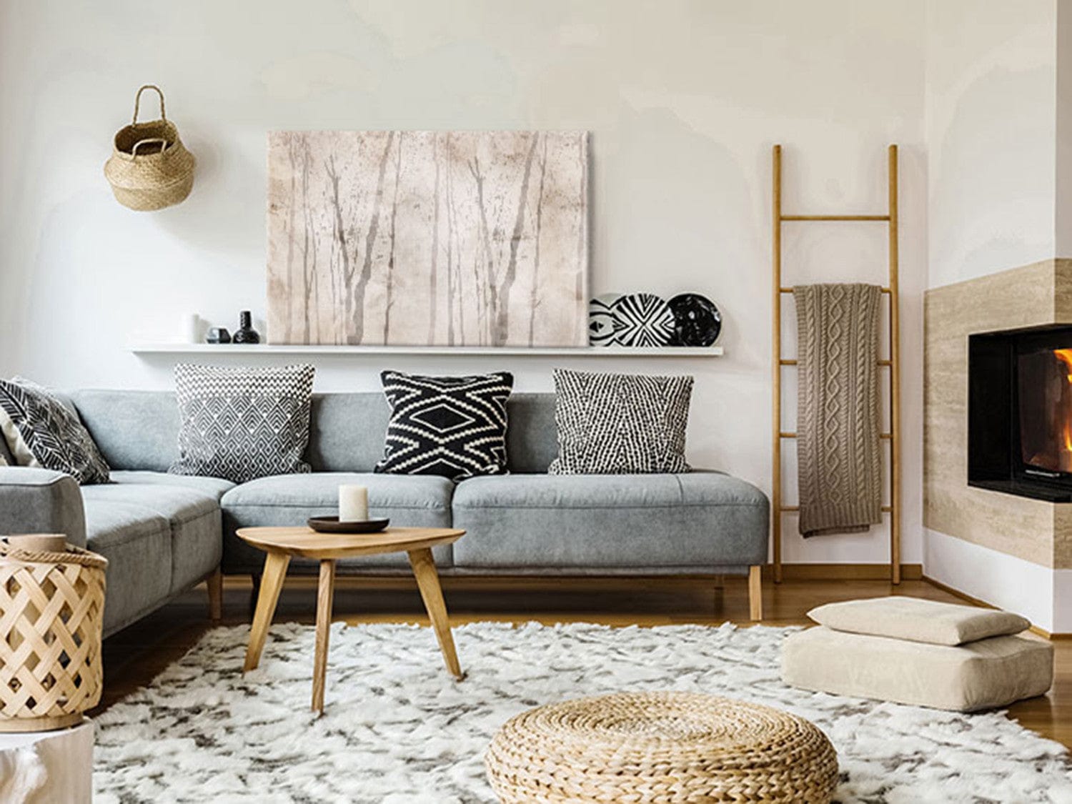 Glezna - ar dabas motīvu - Pārdomu mežs (x 1), 138386 G-ART.