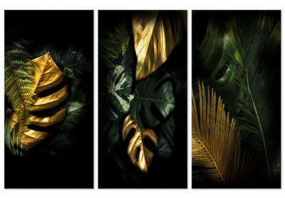 Kanva ar zelta lapām - Vērtīgs atradums (3 daļas) G-ART.