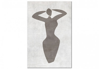 Kanva Dejojoša sieviete (1 daļa), vertikāla G-ART.