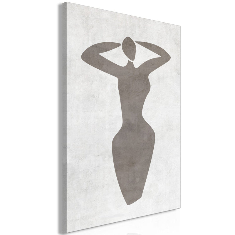 Kanva Dejojoša sieviete (1 daļa), vertikāla G-ART.
