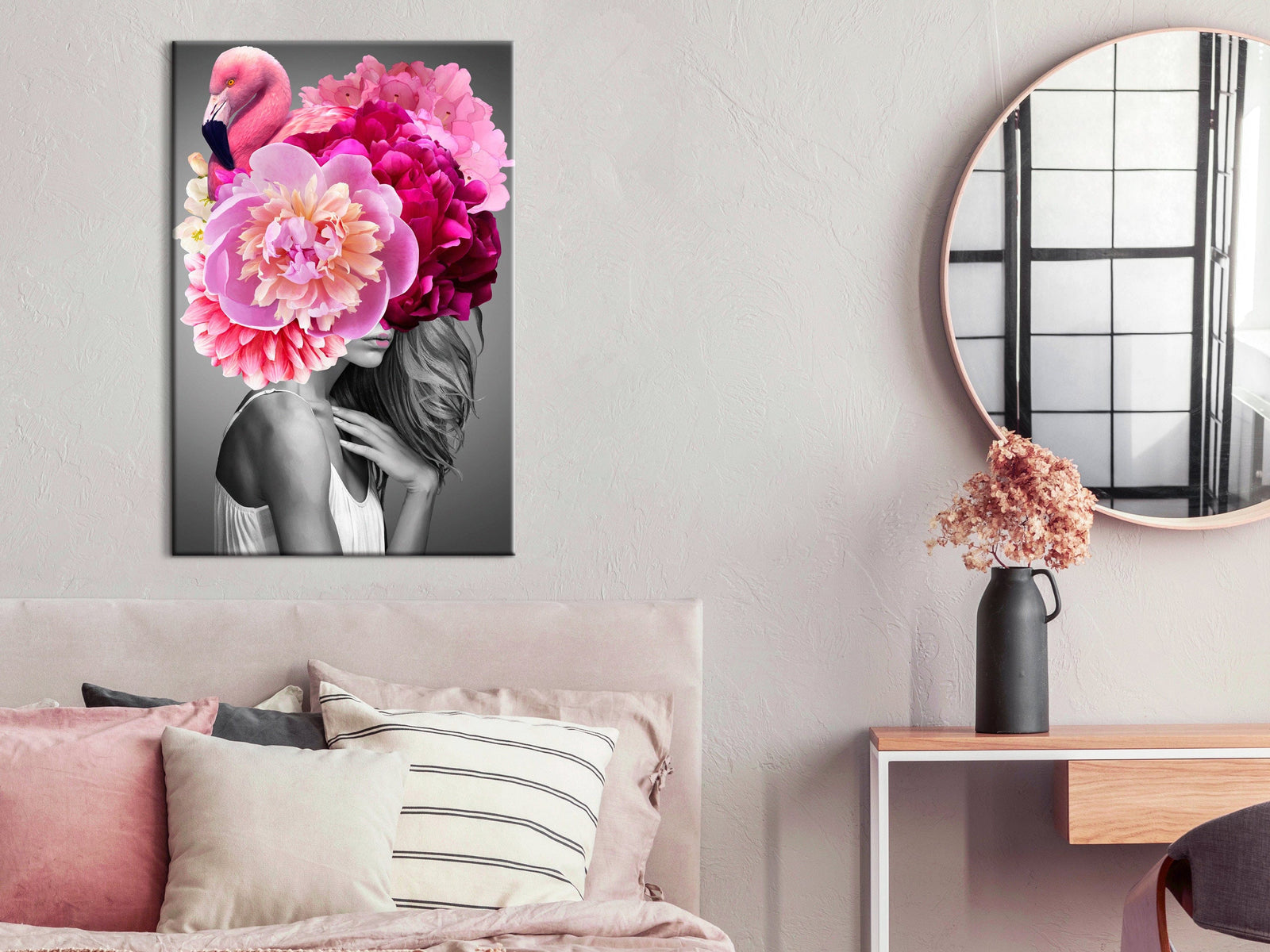 Glezna - Flamingo meitene (x 1) G-ART.