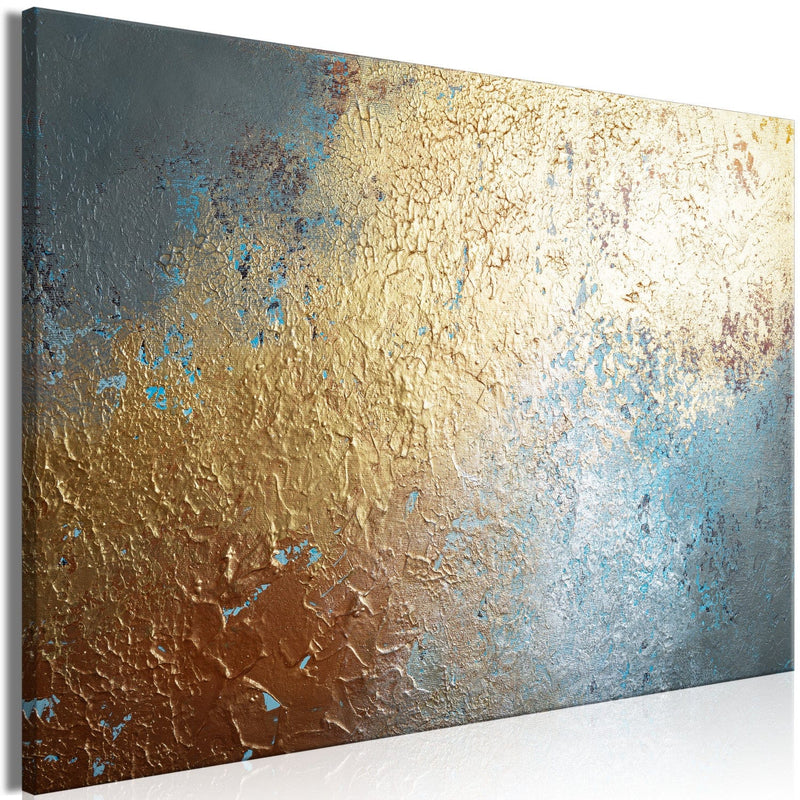 Glezna ar marmora faktūru ar zelta elementiem(1 daļa), horizontāla G-ART.