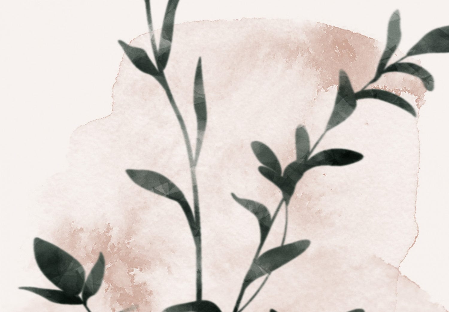 Glezna scandiboho stilā ar zelta vazi (1 daļa), vertikāla G-ART.