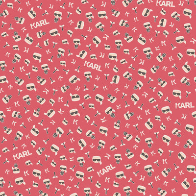 Karl LAGERFELD tapetes, komiksu dizains – sarkanā krāsā 1343103 AS Creation